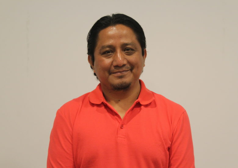 Julio Pérez, responsable de desarrollo institucional de Fe y Alegría Guatemala